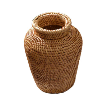 Rattan Flower Vase