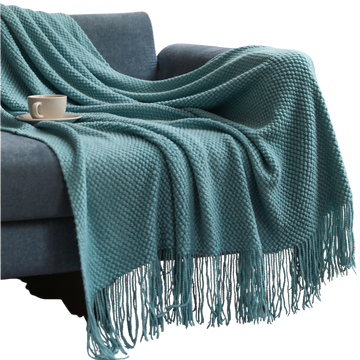 Knitted Sofa Blanket