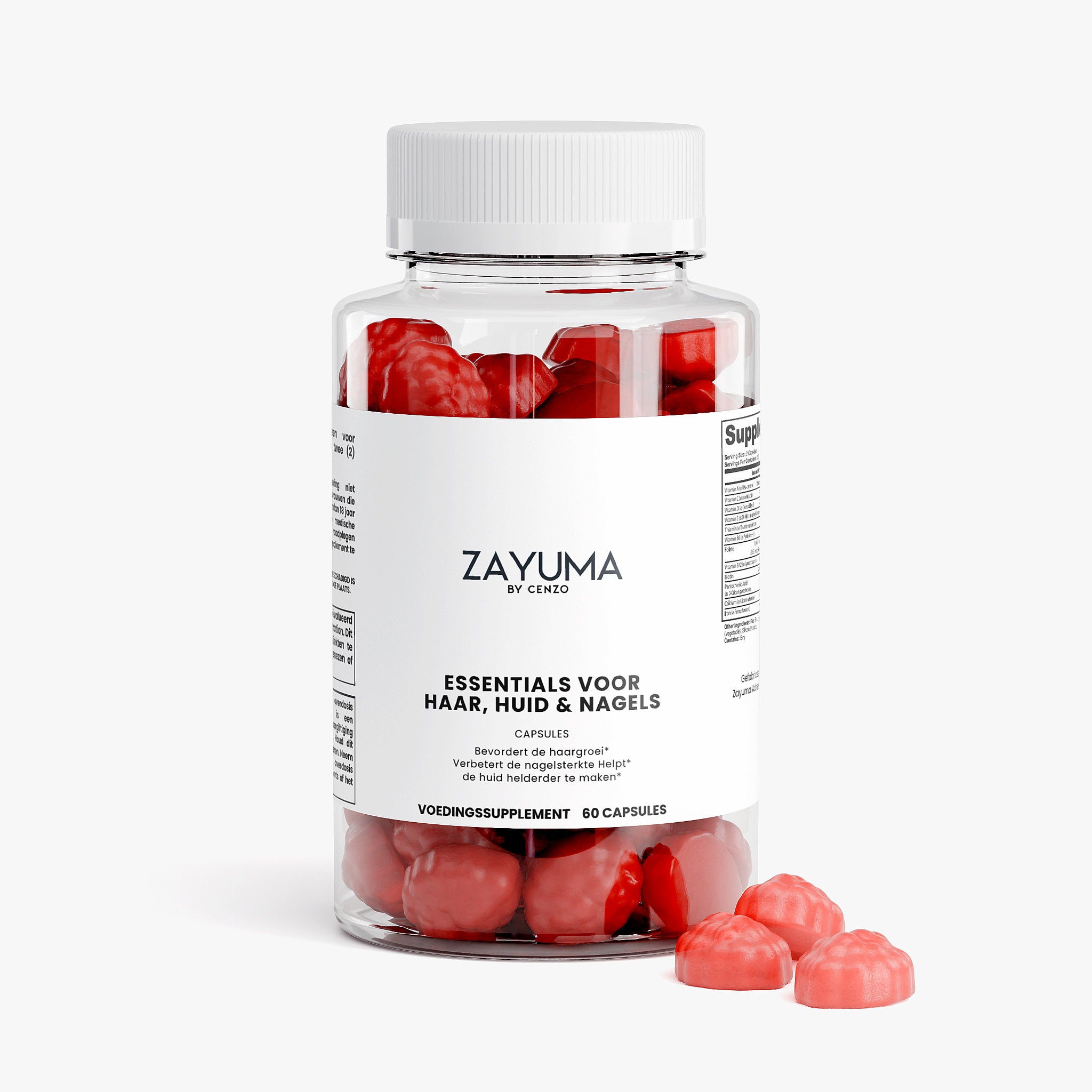 Haar-, huid- en nagelgummies