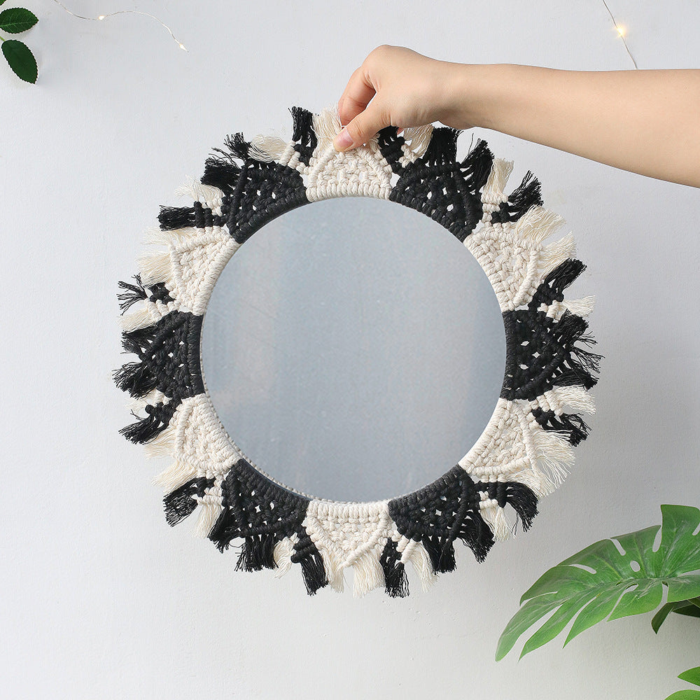 Handmade Woven Mirror