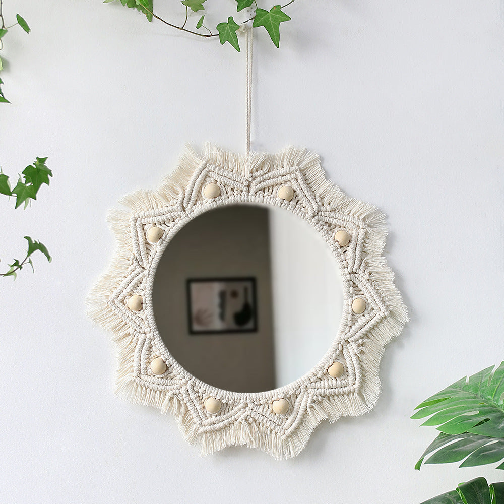 Handmade Woven Mirror