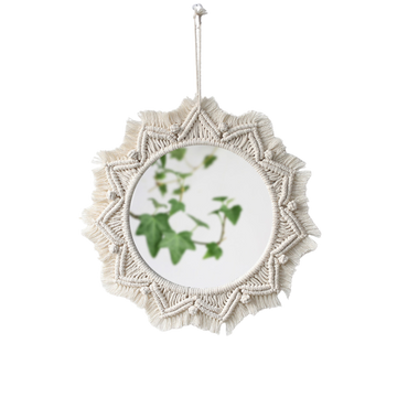 Handmade Woven Mirror