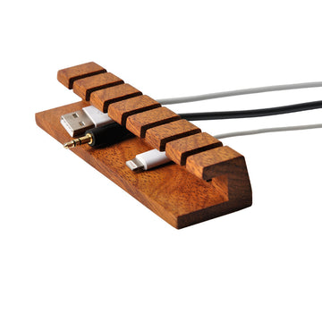 Wood Cable Organizer