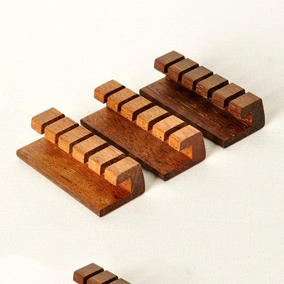 Wood Cable Organizer