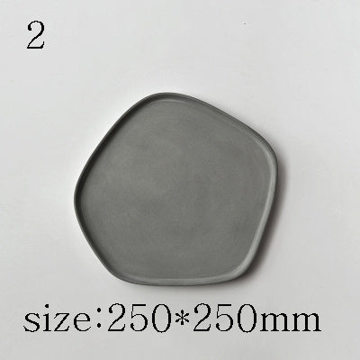 Minimalist Concrete Tray